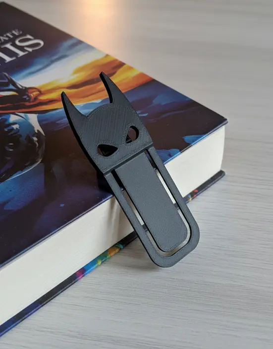 The Dark Knight Batman Bookmark: Superhero Page Marker - Unique Gift for Readers & Batman Fans
